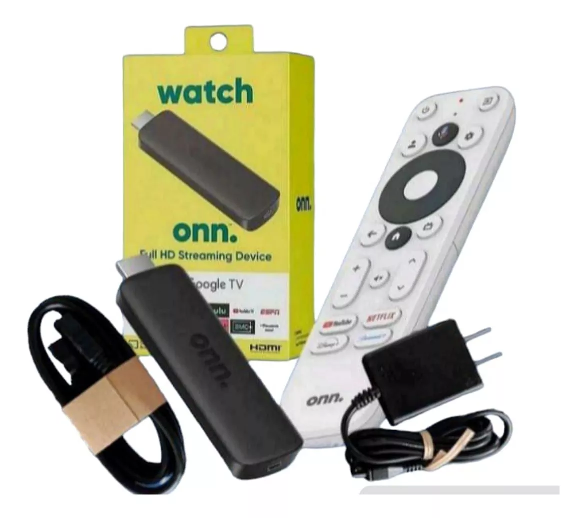 Tv Box Onn Google Tv 2K Full HD Streaming Stick - ORIGINAL
