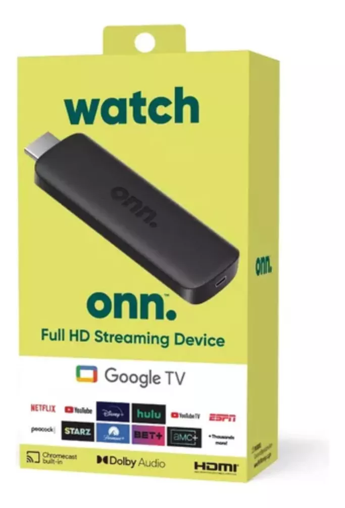 Tv Box Onn Google Tv 2K Full HD Streaming Stick - ORIGINAL - Imagen 3