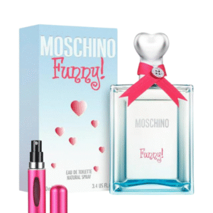 Locion Funny Moschino - Perfume para Mujer 100 ML + Mas Perfumero