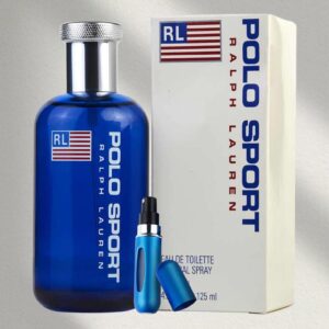 Locion Polo Sport Ralph Lauren - Perfume para Hombre 100 ML + Mas Perfumero