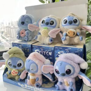 Muñeco de coleccion Labubu Stitch - Incluye Caja
