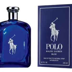 Locion Polo Blue Ralph Lauren - Perfume para Hombre 100 ML + Mas Perfumero